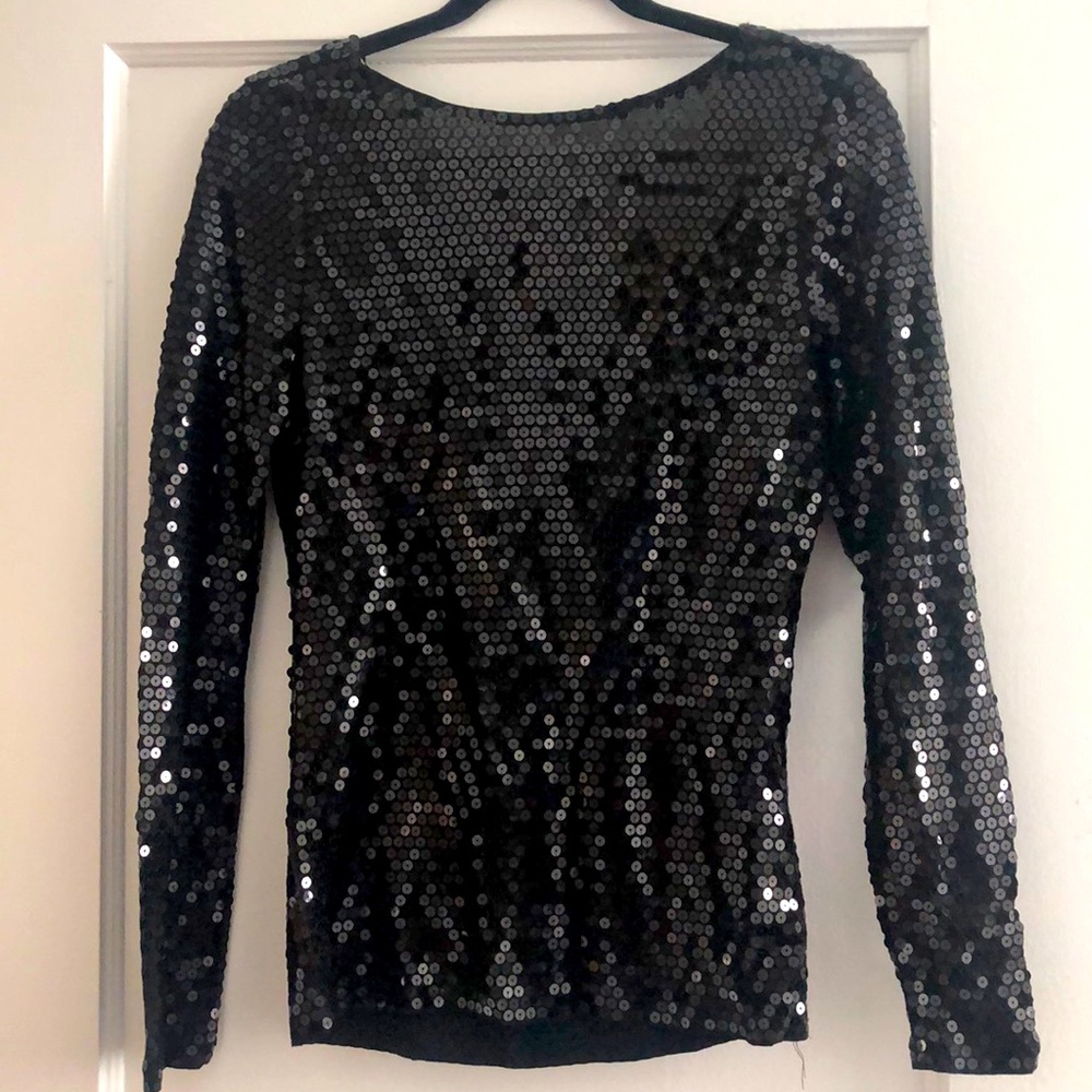 Michael Kors Sequin Top